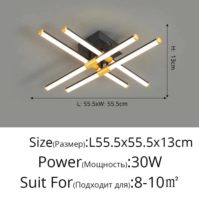 Plafonnier LED Multifonction | Marco Lucetti Un 55,5 cm