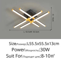 Plafonnier LED Multifonction | Marco Lucetti Un 55,5 cm