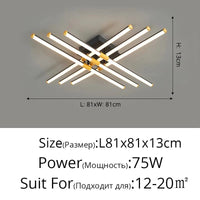 Plafonnier LED Multifonction | Marco Lucetti Un 81cm
