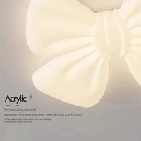 Plafonnier LED "Nœud Romantique" pour Petite Fille | Marco Lucetti