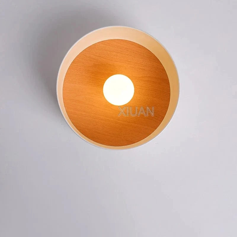 Plafonnier LED noir et blanc moderne  pour balcon, allée, hôtel et couloir | Marco Lucetti