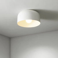 Plafonnier LED noir et blanc moderne  pour balcon, allée, hôtel et couloir | Marco Lucetti