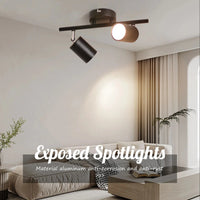 Plafonnier LED Noir Moderne | Marco Lucetti