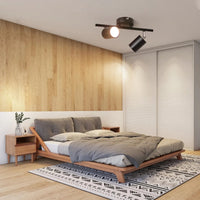 Plafonnier LED Noir Moderne | Marco Lucetti