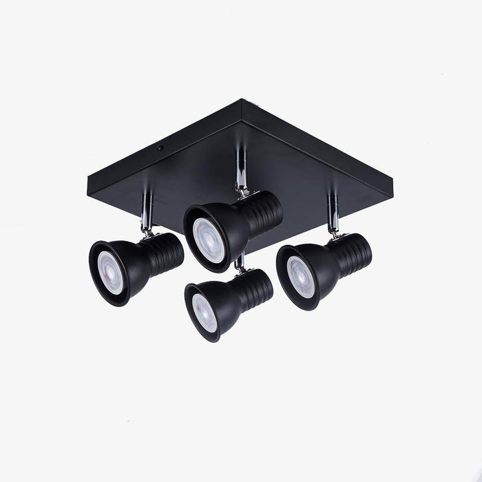 Plafonnier LED Noir Modulable | Marco Lucetti