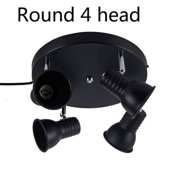 Plafonnier LED Noir Modulable | Marco Lucetti B