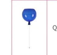 Plafonnier LED Nordic Ball pour Enfants | Marco Lucetti Bleu brillant / D30CM