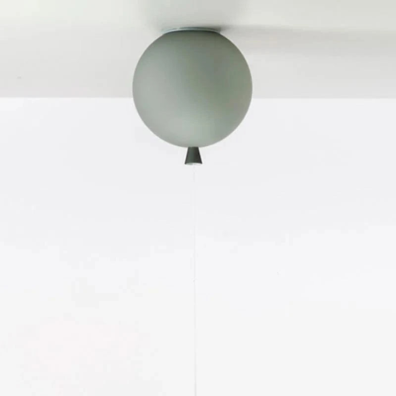 Plafonnier LED Nordic Ball pour Enfants | Marco Lucetti Gris givré / D30CM