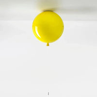 Plafonnier LED Nordic Ball pour Enfants | Marco Lucetti Jaune vif / D30CM