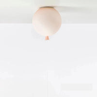Plafonnier LED Nordic Ball pour Enfants | Marco Lucetti Rose givré / D30CM