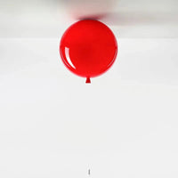 Plafonnier LED Nordic Ball pour Enfants | Marco Lucetti Rouge vif / D30CM