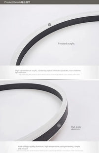 Plafonnier LED Nordic Chic Ultra-Fin - Décor Moderne | Marco Lucetti