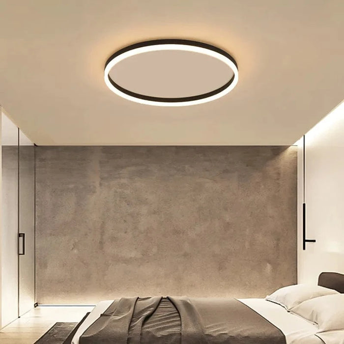 Plafonnier LED Nordic Chic Ultra-Fin - Décor Moderne | Marco Lucetti
