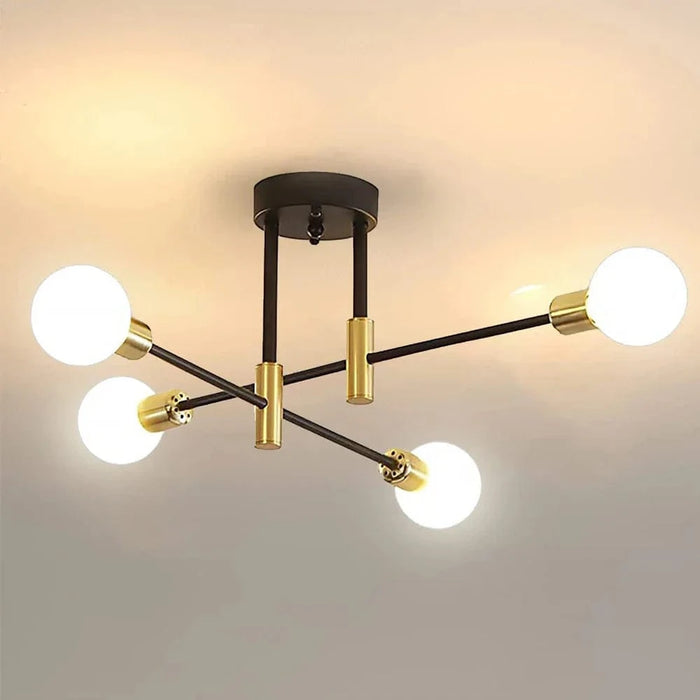 Plafonnier LED Nordica Doré Antique | Marco Lucetti