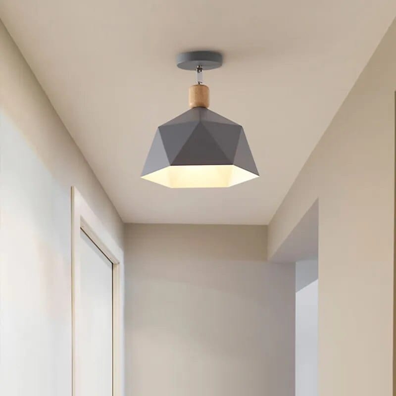 Plafonnier LED Nordico en Bois - Éclairage Moderne | Marco Lucetti