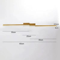 Plafonnier LED Nordico. | Marco Lucetti Un Style 60cm Or / Avec télécommande