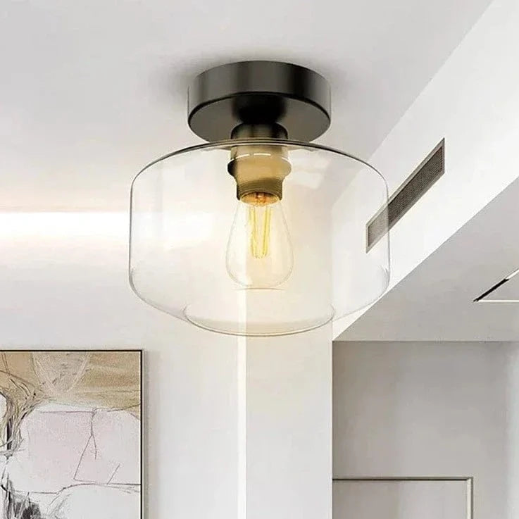 Plafonnier LED Nordik en Verre Moderne pour Décoration Intérieure | Marco Lucetti