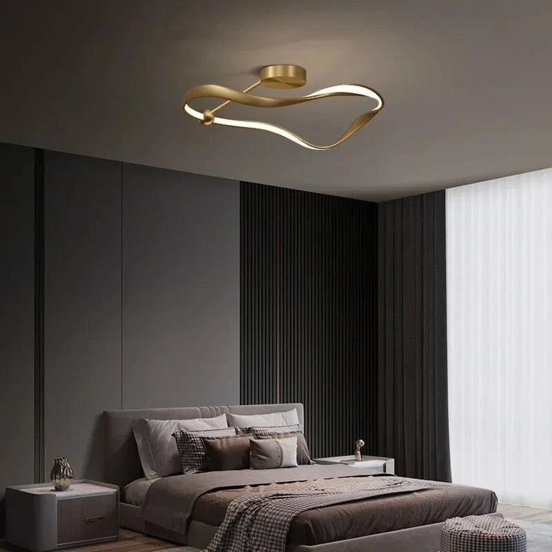 Plafonnier LED Nordik Luxe pour Chambre Salon Salle à Manger | Marco Lucetti