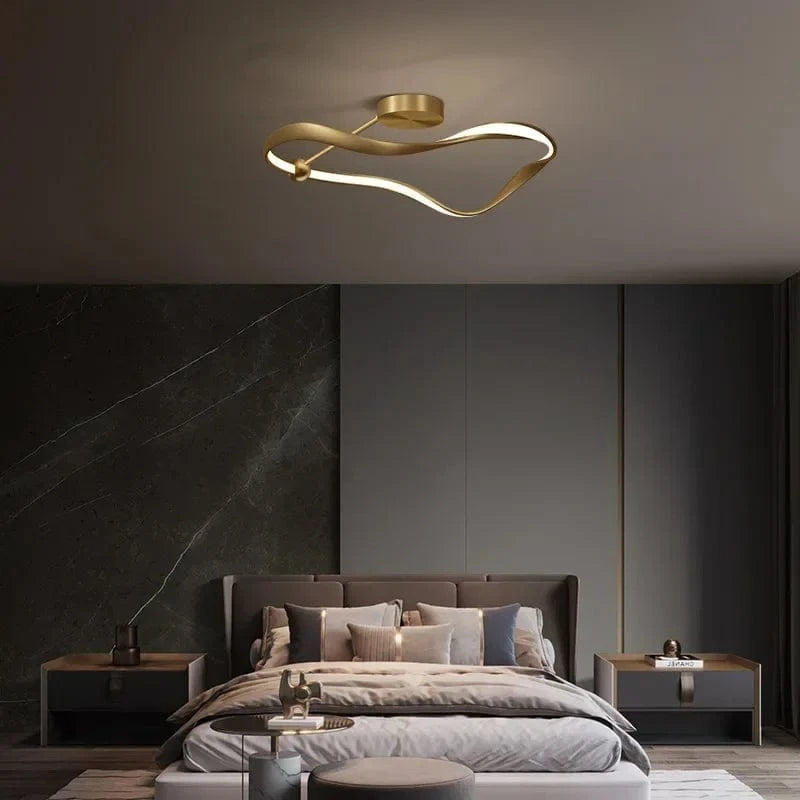 Plafonnier LED Nordik Luxe pour Chambre Salon Salle à Manger | Marco Lucetti