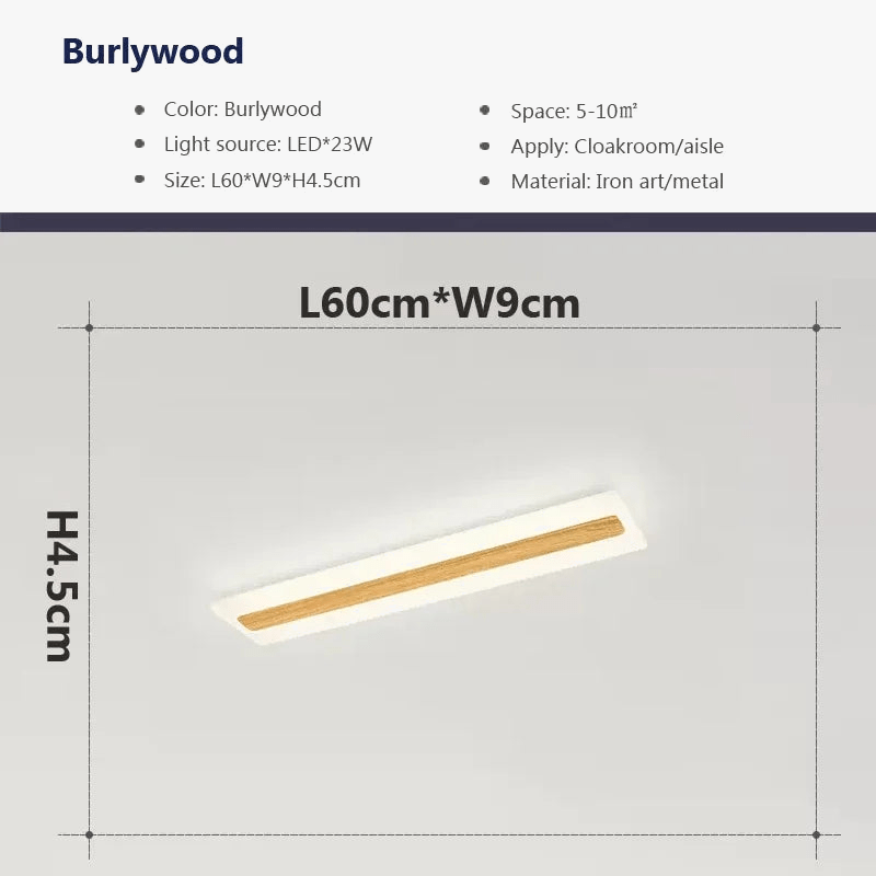 Plafonnier LED NordikBois - Design Moderne Décoratif | Marco Lucetti