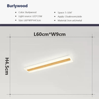 Plafonnier LED NordikBois - Design Moderne Décoratif | Marco Lucetti