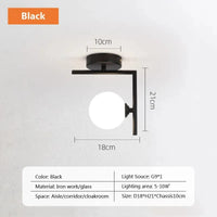 Plafonnier LED NordikWay航道. | Marco Lucetti A-noir / Blanc chaud