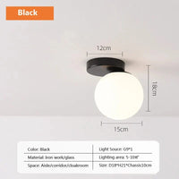 Plafonnier LED NordikWay航道. | Marco Lucetti B-Noir / Blanc chaud