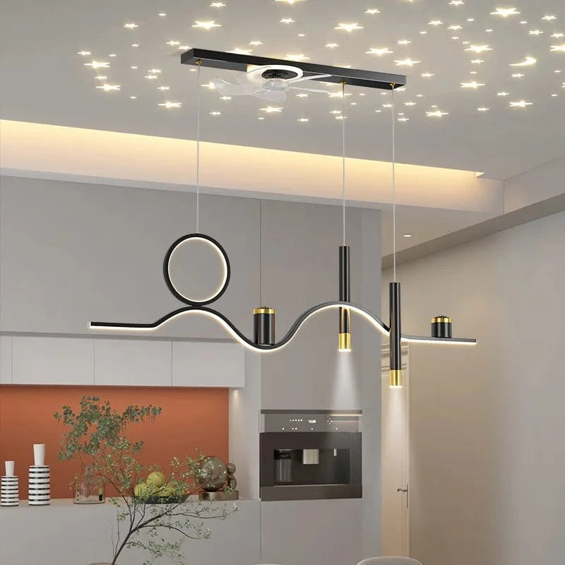 Plafonnier LED Nordique à Couleur Changeante | Marco Lucetti