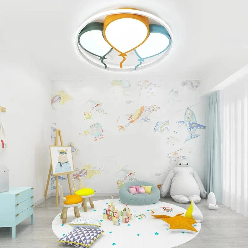 Plafonnier LED nordique "Ballon Magique" pour Décoration de Chambre Enfant. | Marco Lucetti