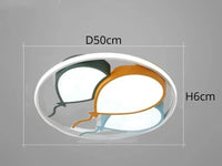 Plafonnier LED nordique "Ballon Magique" pour Décoration de Chambre Enfant. | Marco Lucetti Bleu Jaune Vert / RC