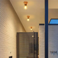 Plafonnier LED Nordique Bois - Lampe Décor Salon | Marco Lucetti Bois