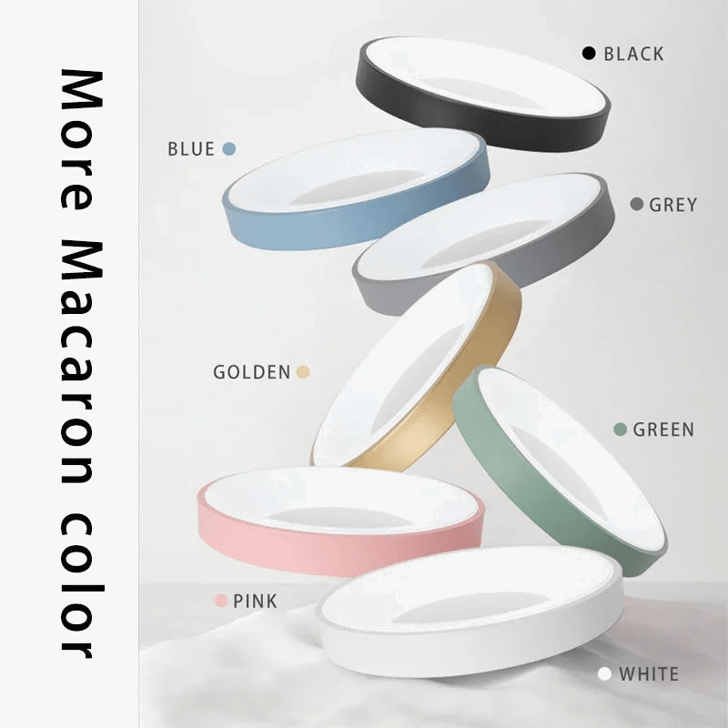 Plafonnier LED nordique contemporain circulaire Lumina | Marco Lucetti