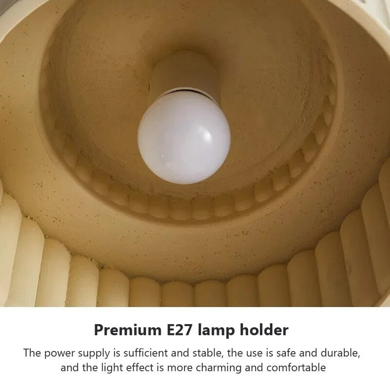 Plafonnier LED Nordique Crémeux - Luminaire Déco