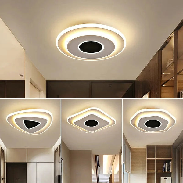 Plafonnier LED nordique en acrylique - Luminaire décoratif pour la maison | Marco Lucetti