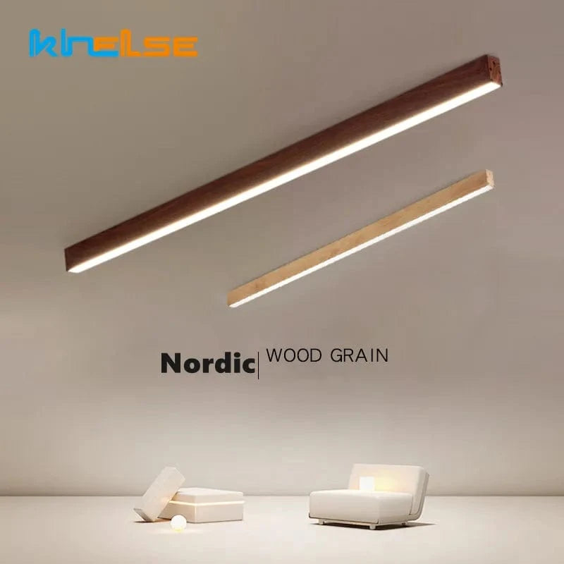 Plafonnier LED Nordique en Aluminium - Allée aux Grains | Marco Lucetti
