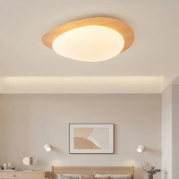 Plafonnier LED nordique en bois pour intérieur - Luminaire chic pour toutes les pièces | Marco Lucetti