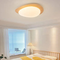 Plafonnier LED nordique en bois pour intérieur - Luminaire chic pour toutes les pièces | Marco Lucetti