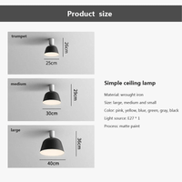 Plafonnier LED nordique en métal - Style Moderne | Marco Lucetti