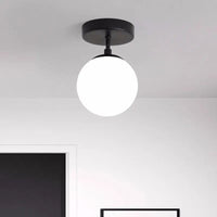 Plafonnier LED Nordique en Verre pour Couloir et Salon | Marco Lucetti