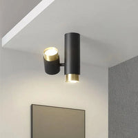 Plafonnier Led Nordique Gu10 Réglable - LuminaPalette | Marco Lucetti A noir