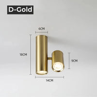 Plafonnier Led Nordique Gu10 Réglable - LuminaPalette | Marco Lucetti D-Or