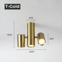 Plafonnier Led Nordique Gu10 Réglable - LuminaPalette | Marco Lucetti T-Or