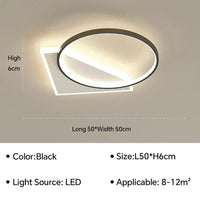 Plafonnier LED Nordique - Lustre Intérieur de Décoration Maison | Marco Lucetti