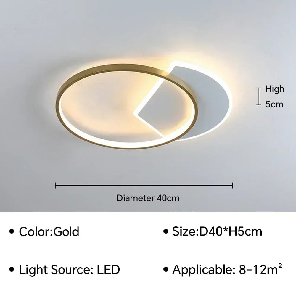 Plafonnier LED Nordique - Lustre Intérieur de Décoration Maison | Marco Lucetti