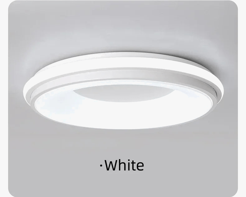 Plafonnier LED Nordique Macaron - Design Moderne et Créatif - Lampe Circulaire pour Chambre d'Enfant ou Salon | Marco Lucetti