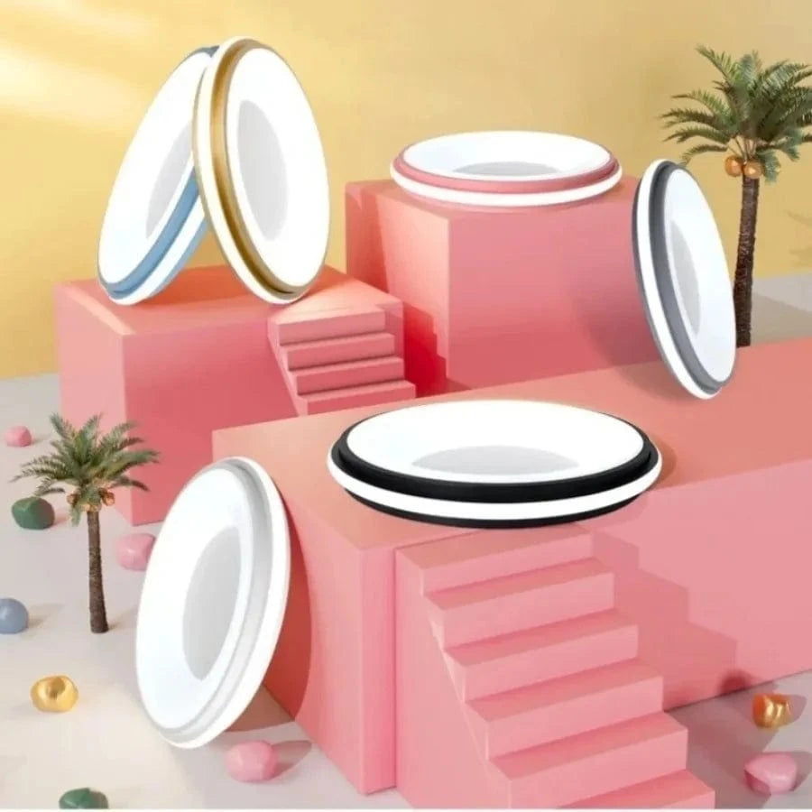 Plafonnier LED Nordique Macaron - Design Moderne et Créatif - Lampe Circulaire pour Chambre d'Enfant ou Salon | Marco Lucetti