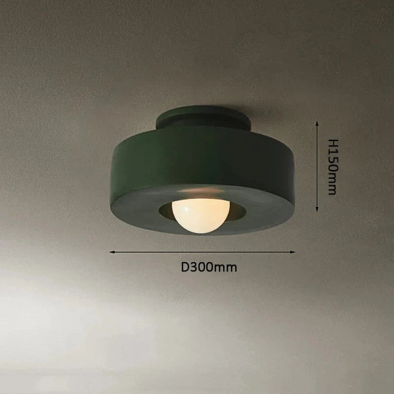Plafonnier Led nordique minimaliste | Marco Lucetti Vert