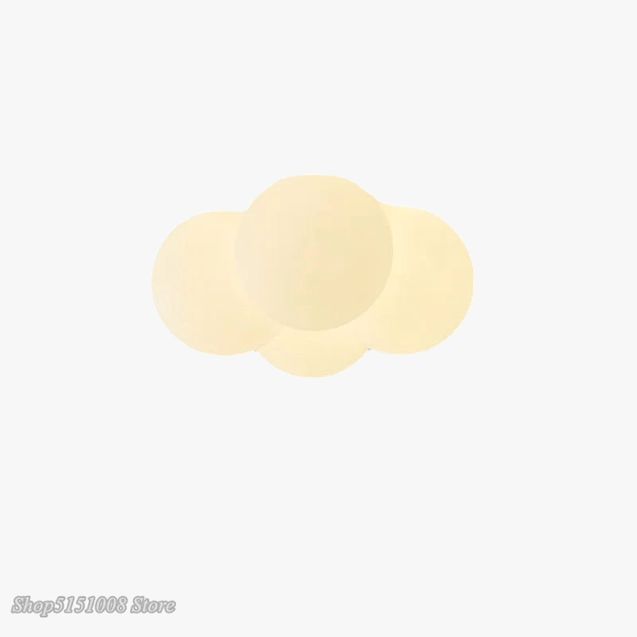 Plafonnier LED nordique minimaliste pour chambre d'enfants - Lampe nuage art en acrylique innovante | Marco Lucetti