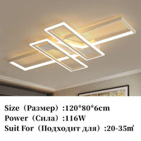 Plafonnier Led nordique moderne en aluminium blanc/noir avec télécommande. | Marco Lucetti