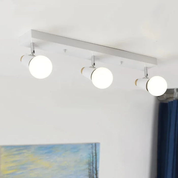 Plafonnier LED nordique moderne en fer - Montage en surface | Marco Lucetti BLANC / 1 tête